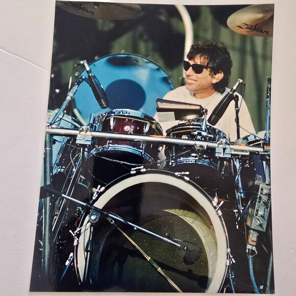 Mickey Hart Grateful Dead Drummer Photo By Rob Cohn Licensed Print Kodak Paper - Picture 3 of 12